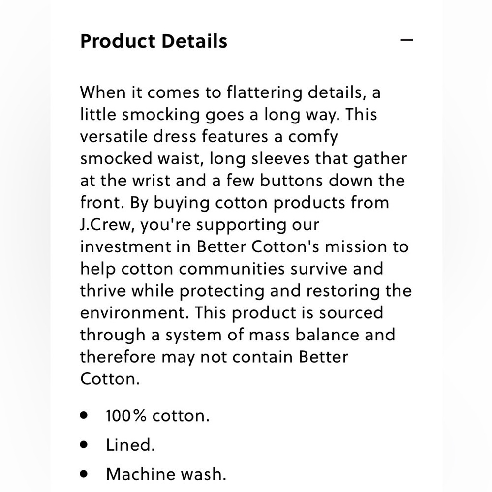 New - J Crew WHITE poplin dress with pockets - Picture 7 of 7